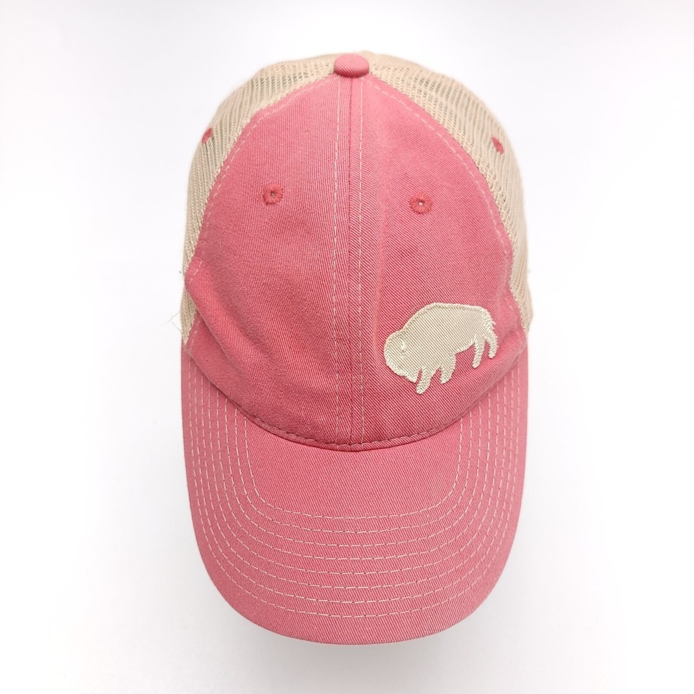 Pink Montana Buffalo Trucker Hat‎ Snapback Mesh Artisans Cap - Picture 5 of 9